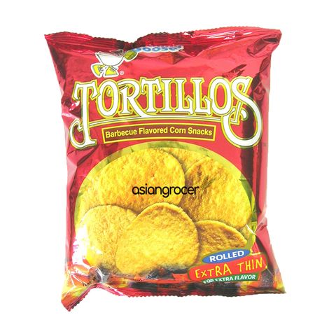 G/GOOSE TORTILLOS BBQ FLAV 100G