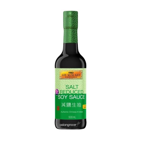 SOY SAUCE SALT REDUCED 500ML