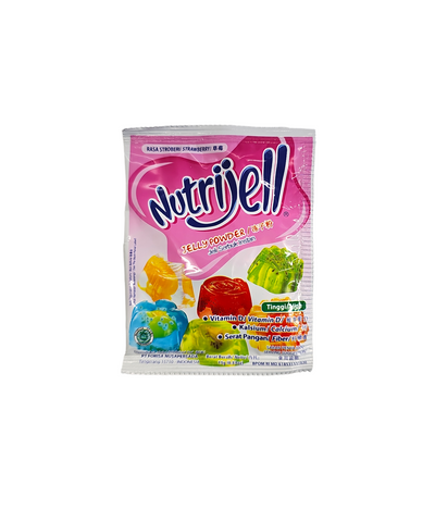 JELLY POWDER STRAWBERRY NUTRIJELL 30G