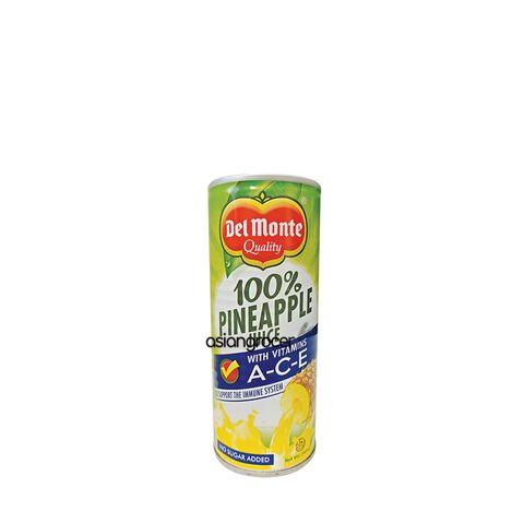 100% PINEAPPLE JUICE DEL MONTE 240ML