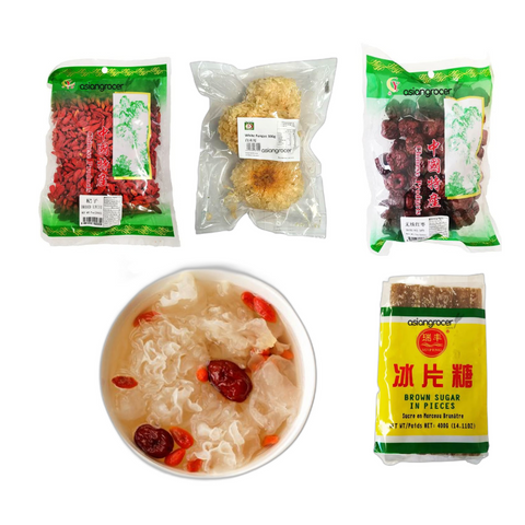 SWEET WHITE FUNGUS SOUP  COMBO PACK & RE