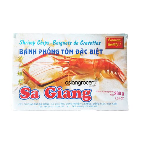 SA GIANG  (SHRIMP CHIPS VIETNAMESE) 200G