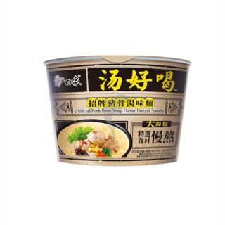 INST NOODLE BOWL PORK BONE SOUP BX 108G