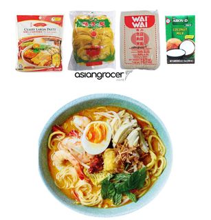 CURRY LAKSA SOUP NOODLE MEAL KIT