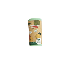 COMPOSTABLE BIN LINER ZEUS 12L 25PK