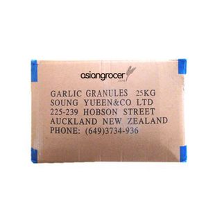 DRIED GARLIC GRANULES 8/16 2/12.5KG