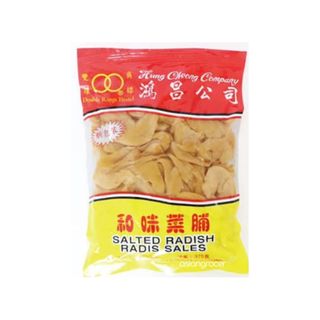 DOUBLE RING SALTED RADISH 375G