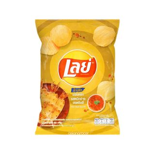 LAY'S ROCK POTATO CHIPS HOT SQUID 48G