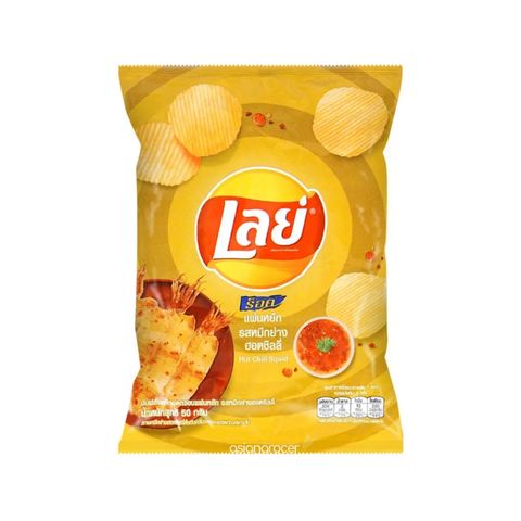 LAY'S ROCK POTATO CHIPS HOT SQUID 48G