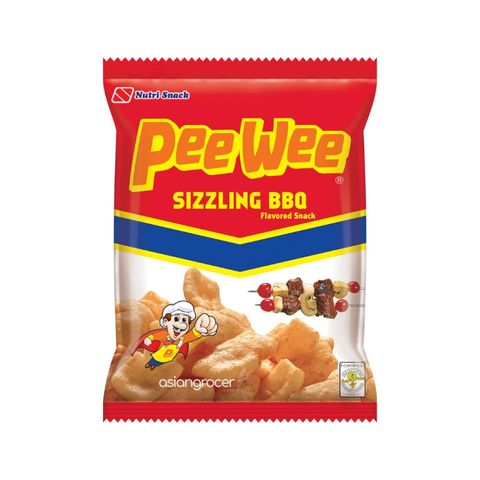 PEE WEE SIZZLING BBQ SNACKS 95G