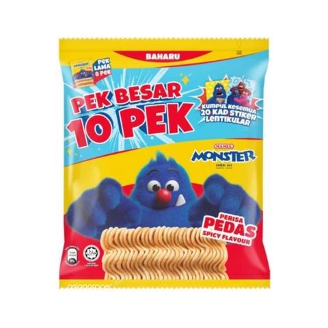 NOODLE SNACK MAMEE HOT & SPICY 10/25G