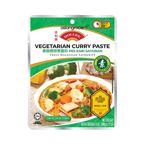 DOLLEE VEGETABLE CURRY PASTE 200G