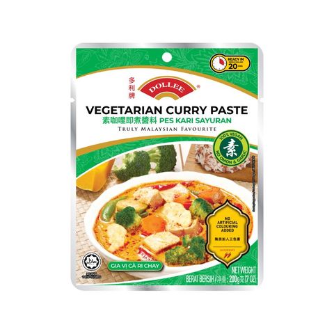 DOLLEE VEGETABLE CURRY PASTE 200G