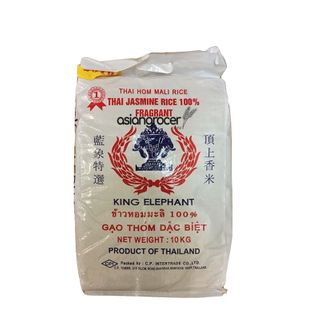 KINGELEPH THAI JASMINE RICE 10KG 2023