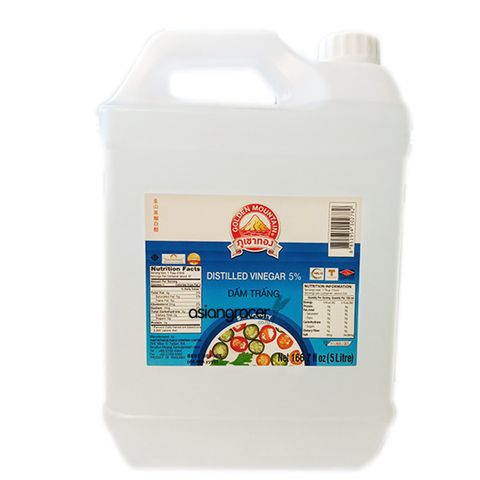 WHITE VINEGAR 5% GOLDEN MOUNTAIN 5L