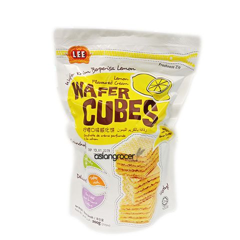 LEE LEMON WAFER CUBES 200G