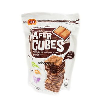 CHOCOLATE CREAM WAFER CUBES LEE 200G