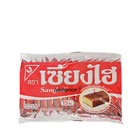 SANGHAI COCOA CREAM WAFER 12PC