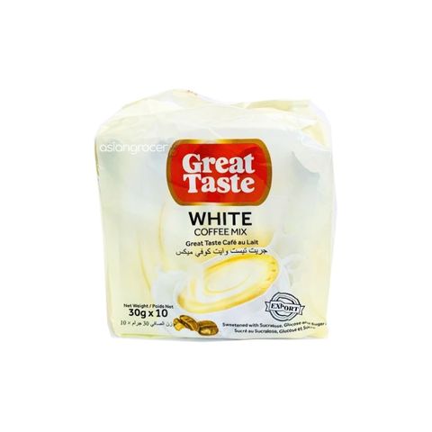 GREAT TASTE WHITE COFFEE 3-1 10/30G