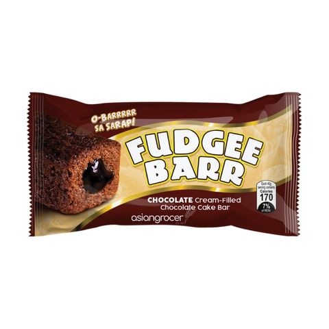 FUDGEE BARR CHOCO 10/42G