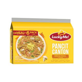 PANCIT CANTON REGULAR LUCKY ME 6/60G