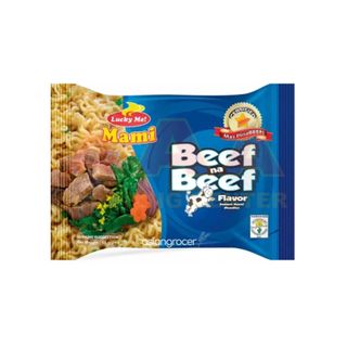 LUCKY ME BEEF INSTANT NOODLES 6/55G