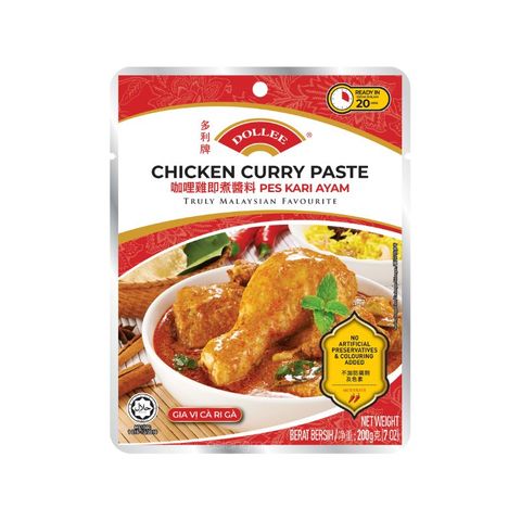 DOLLEE CHICKEN CURRY PASTE 200G