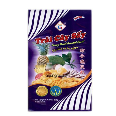 MIXED FRUIT CRISP (TRAI CAY SAY) 250G