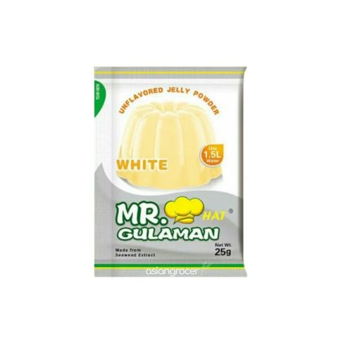 JELLY POWDER WHITE MR GULAMAN 25G