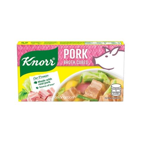 PORK BROTH CUBE KNORR 60G