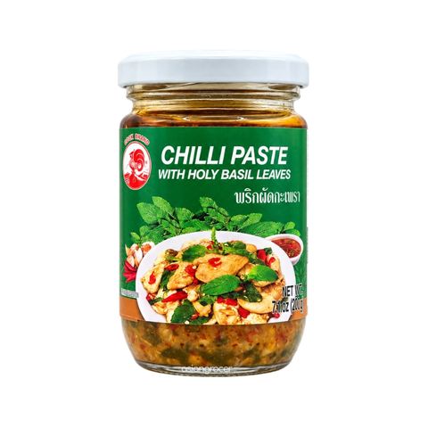 COCK CHILI PASTE HOLY BASIL LEAF 200G