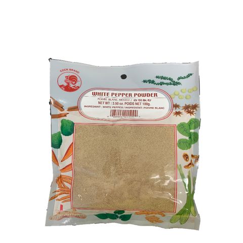 WHITE PEPPER POWDER COCK 100G