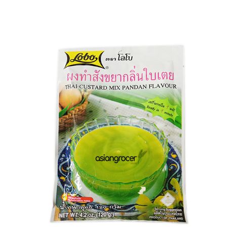 CUSTARD MIX PANDAN LOBO 120G