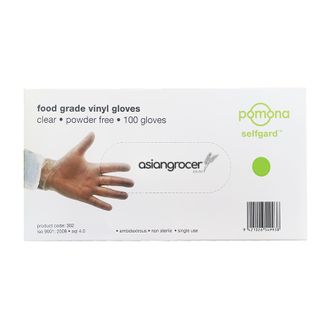 GLOVE VINYL POWDER FREE L 100PK