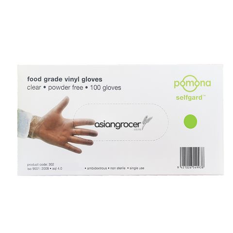 GLOVE VINYL POWDER FREE M 100PK