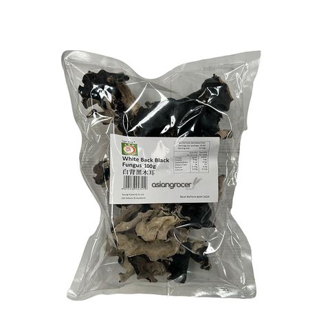 WHITE BACK BLACK FUNGUS TIGER KING 100G