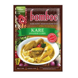 KARE JAVANESE YELLOW CURRY BAMBOE 36G