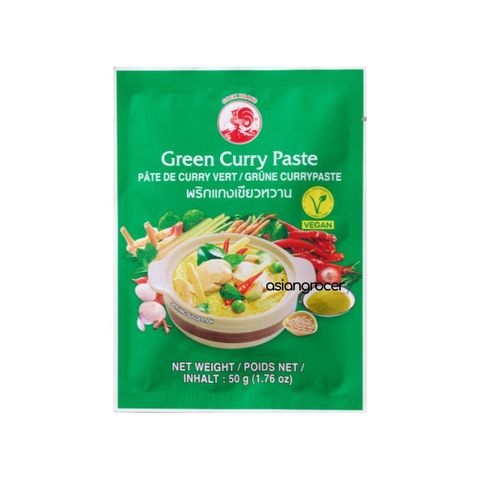 GREEN CURRY PASTE COCK 50G