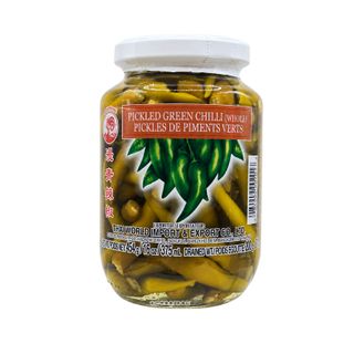 PICKLED GREEN CHILI COCK 454G