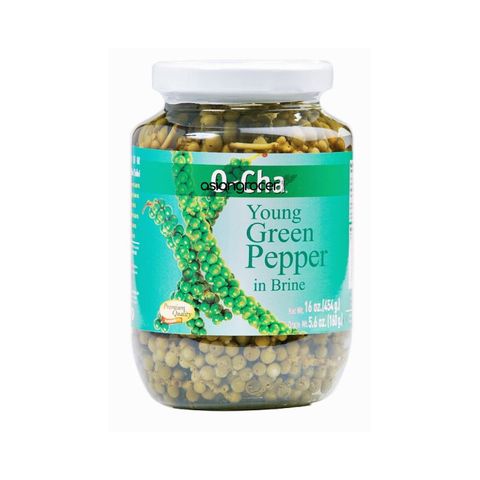 GREEN PEPPERCORN BRINE O-CHA 454G