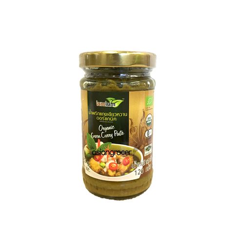 ORGANIC GREEN CURRY PASTE LUM LUM 120G