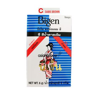 HAIR DYE BIGEN DARK BROWN C 6G BLUE