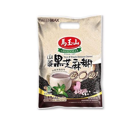 GREENMAX YAM& BLACK SESAME CEREAL 30/12G