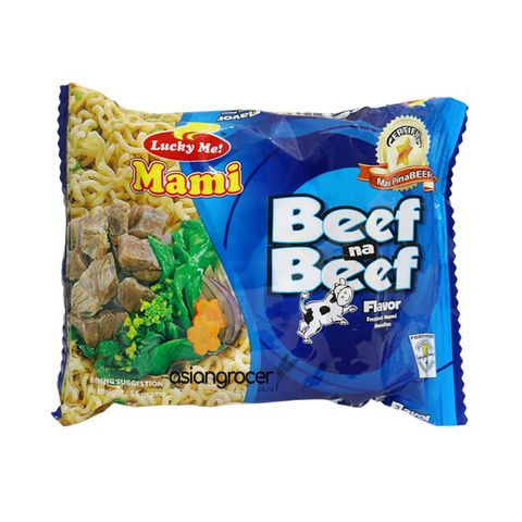 INSTANT NOODLE BEEF LUCKY ME 6/55G