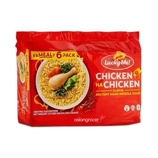 INSTANT NOODLE CHICKEN LUCKY ME 6/55G