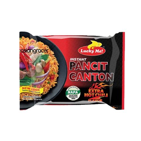 PANCIT CANTON HOT CHILI LUCKY ME 6/60G