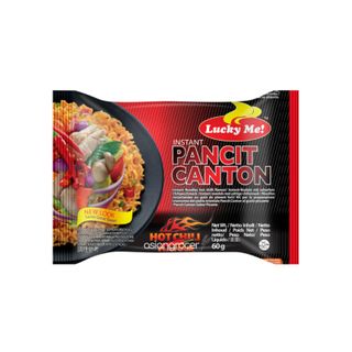 PANCIT CANTON HOT CHILI LUCKY ME 6/60G