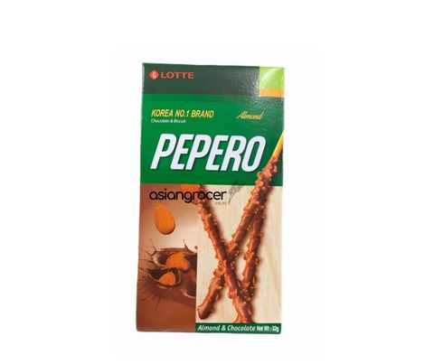 PEPERO ALMOND & CHOCOLATE LOTTE 36G