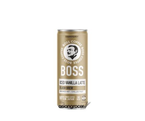 ICED VANILLA LATTE BOSS 237ML