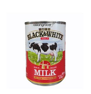 BLACK AND WHITE EVAPORATED MILK 385ML